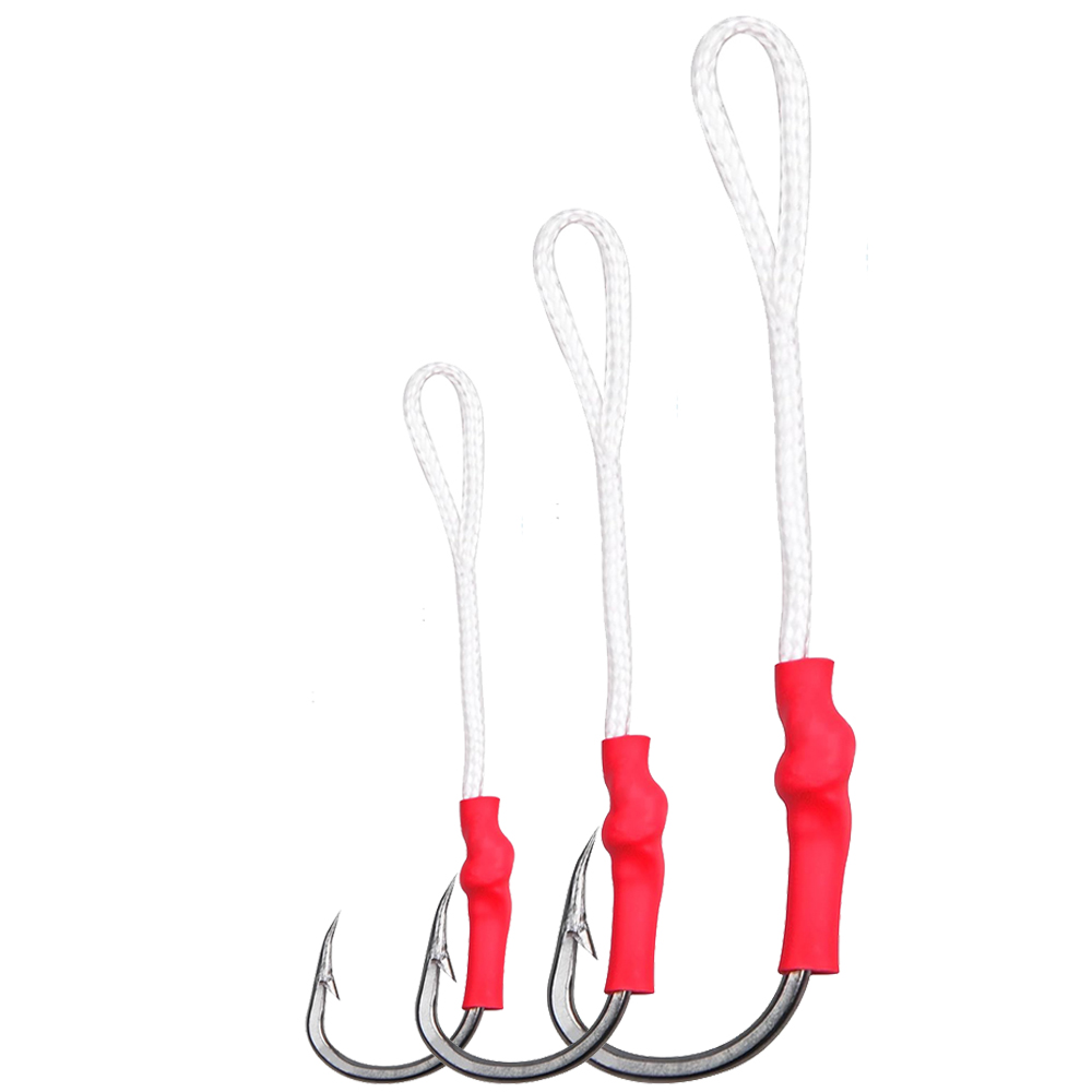Fishing Hook Offset - スロージギング,キャスティング,マグロ,ビッグプレイ用の釣りフック,塩水と海釣り用のフック,1:0〜10/0, 5個