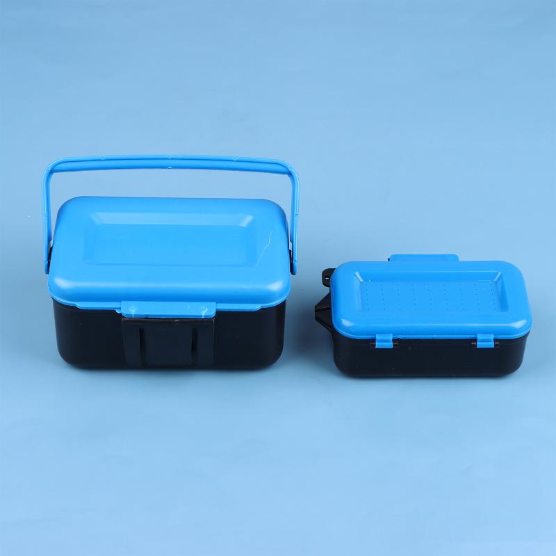 腰に装着できる釣り道具箱、生きているルアー餌、ミミズ、フック - Fishing Hook Box のレビューと価格