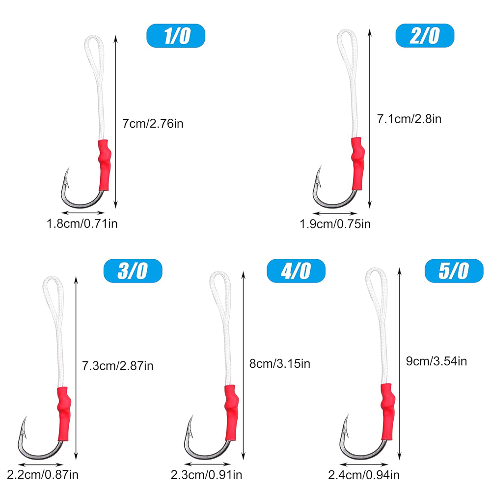 スロージギング,キャスティング,マグロ,ビッグプレイ用の釣り - Fishing Hook Offset のレビューと価格