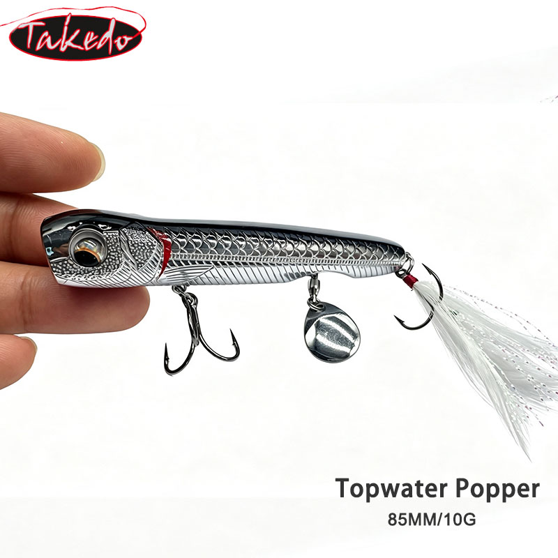 TAKEDO 10G トップウォーターポッパー フィッシング - Fishing Hook Treble のレビューと価格