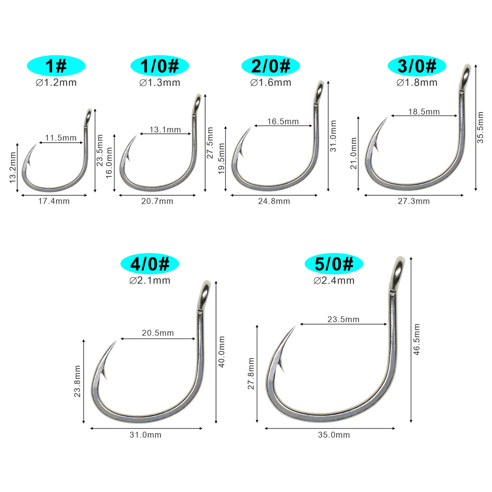 Icerio-耐食性のコーティングベイト,10個,防錆,フィ - Fishing Hook Offset のレビューと価格
