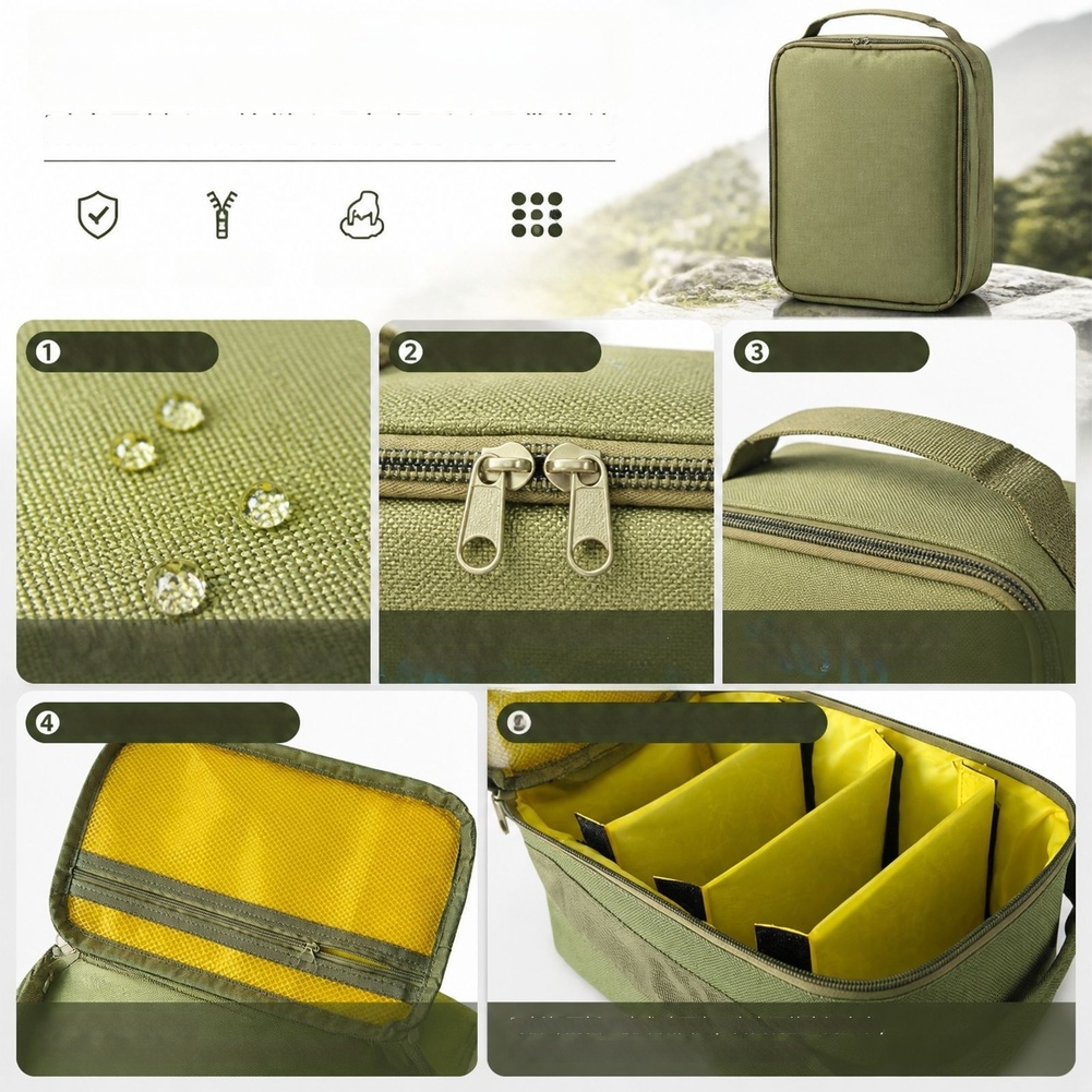 /取り外し可能/コンパートメント/釣り道具バッグ防水ポリエス - Fishing Hook Box のレビューと価格