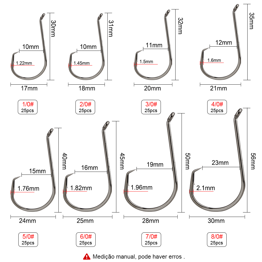 FTK釣り針 タコ釣り用サークルフック 1-6号 # -50 - Fishing Hook Circle のレビューと価格