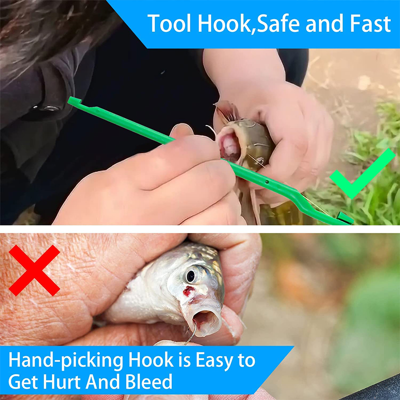簡単な釣り針リムーバーツール釣りディゴルジャープラスチックポ - Fishing Hook Sharpener のレビューと価格